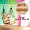 Swingzy Premium Hanging Swing Chair for Kids and Adults Beige