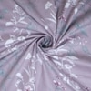 Lavender Floralcotton400 Tcflat  Single Bed Size Bedsheet With 2 Pillow Covers