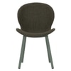 Scandinavian Navon Dining Chair Green Finish