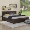 Erinnyes Solid Wood King Size Drawer Storage Bed In Melamine Finish