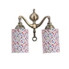 Devansh Metal Electric Wall Light in Multi Colour with Multi Shade Count of 2 Lights