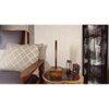 Arc Brown Wooden LED Table Lamp