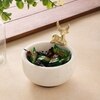 Marble Nut candy  Bowl Brass Antler embedded