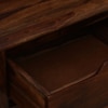 Sheesham Wood TV Unit In Provincial Teak Finish With Drawers
