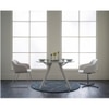Scandinavian Hedi Dining Chair Chrome Finish