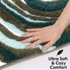 Luxe Home Super Soft Canada MultiWaves mat (40x60 cm) - Pack of 1