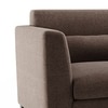Lewis Sofa (Colour : Daschund Brown, Cushion : Hard, Seater : 3+1+1)