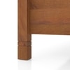 Raynor Solid Wood King Size Bed Without Storage (Amber Walnut Finish)
