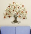 W-Paarvi Abstract Metal Wall Decor in Multicolor Set of 1