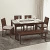 Arabia Oribi 6 Seater Dining Table With Capra Bench
