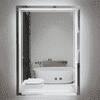 Rectangle  Vanity Mirror with Lights Modern LED Mirror