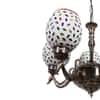Devansh Solid Wood Electric Wall Light in Multi Colour with Multi Shade Count of 1 Light