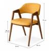 Tashi Upholstered Back Dining Chair Style 1