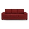 Apollo Compact Sofa Set (Colour : Salsa Red, Cushion : Hard, Back Type : Regular, Seater : 3+2+1)