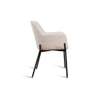 Bravura Fabric Dining Chair in Beige Colour
