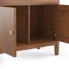 Malabar Solid Wood Sideboard in Amber Walnut Finish