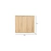 Stanton Beige Bamboo Wall Light