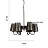 Devansh Solid Wood Electric Wall Light in Multi Colour with Multi Shade Count of 1 Light