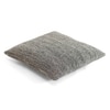 Moss Knit Cushion Cover  Antique Grey Natural 22X22  Inches