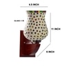 Devansh Solid Wood Electric Wall Light in Multi Colour with Multi Shade Count of 1 Light