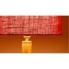 Ivana Pink Cotton Shade Floor Lamp