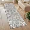 Luxe Home Polyester Stone Mosaic Runner(2x5 Feet, Multicolor, TPR)