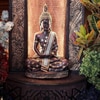 Brown Fiber Glass 4Ft Slate Indoor Water Fountain