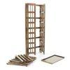 Rhodes Solid Wood Bookshelf in Teak Finish