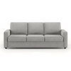 Apollo Sofa Set (Colour : Vapour Grey, Cushion : Soft, Back Type : Regular, Seater : 3+1+1)
