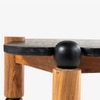 Noto Solid Wood Coffee Table in Brown Colour