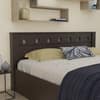 Erinnyes Engineered Wood King  Size Bed With Drawer Storage (Melamine Finish)