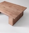 Paro Solid Wood Coffee Table In  Natural Finish