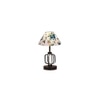 Ariyah Multicolor cotton Table lamp with Iron Base