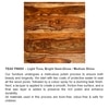 Montreal Sheesham Wood Coffee Table In Teak Finish