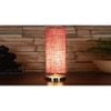 Pink Jute table lamp with Steel Base -10