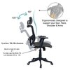 Dreaceo High Back Ergonomic Chair in Grey Colour