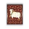 Pichwai Cow Canvas Wall Prints Canvas Wall Prints Set of 1 Multicolor Matte.