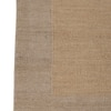 Jaipur Rugs Soft Geometric Jute Dhurrie Rug Brown 5x7 ft in Peach and Mocha