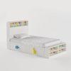 Optimus Prime Engineered Wood Box Storage Bed in Blue Colour