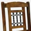 Kafano Sheesham Wood Dining Chairs in Provincial Teak Finish Set of 2