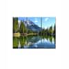 Truss Pcs Blue Green Banff National Park Printed Framed Canvas Wall Prints Set of 3 Multicolor Matte