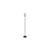 Phil Black Glass Shade Floor Lamp