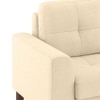 Verona Premium 1 Seater Fabric Sofa in Birch Beige Colour