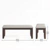 Wollman Six Seater Dining Set With Bench