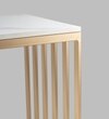 Metal Side Table in Gold Colour
