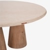 Hump Solid Wood Coffee Table in Brown Colour