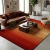 Presto Orange Solid Hand Tufted Wool Carpet 6X9 Feet