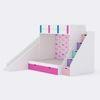 Sleep N’ SlideBunk Bed  6X4 (Drawers On Wheels) In Pink Colour