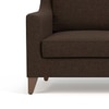 Abbey 2 Seater Fabric Sofa In Mocha Colour