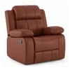 Griffin Single Seater Recliner Sienna Brown Colour